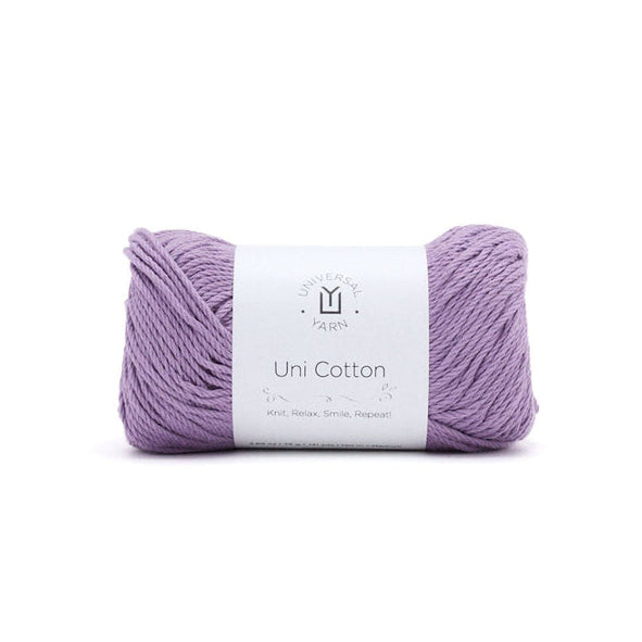 universal yarn uni cotton 120 pearl - Knot Another Hat