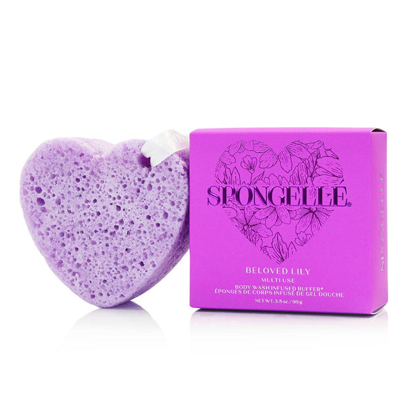 spongelle valentine's day soap buffers beloved lily - Knot Another Hat