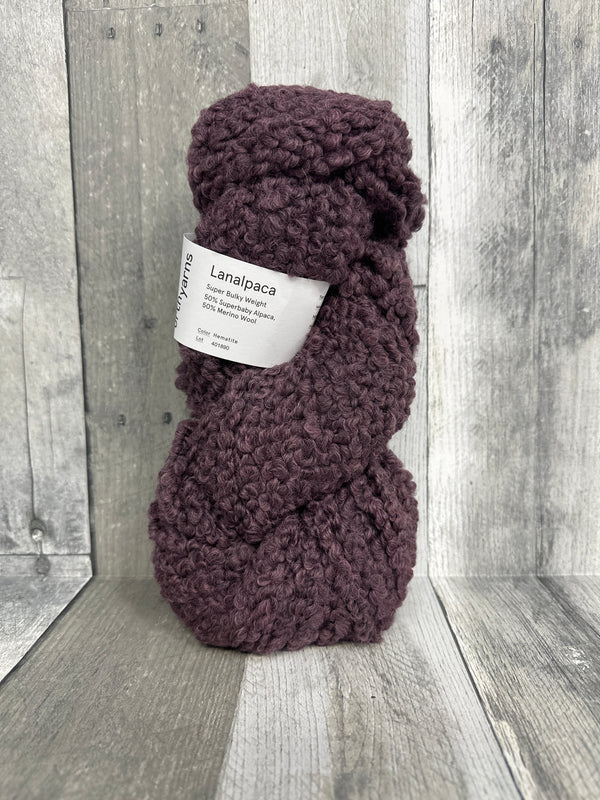 urth yarns lanalpaca Hematite - Knot Another Hat