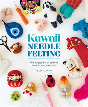 kawaii needle felting - Knot Another Hat
