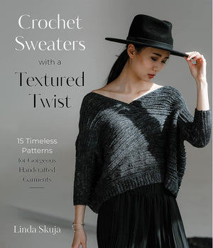 crochet sweaters with a textured twist  - Knot Another Hat