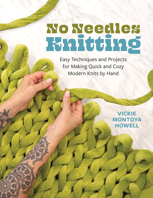 no needles knitting - Knot Another Hat