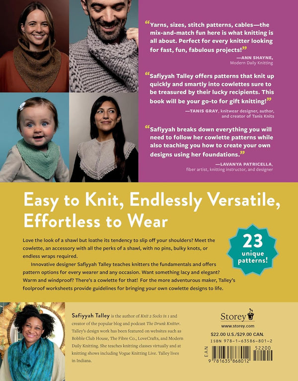 knitting cowlettes