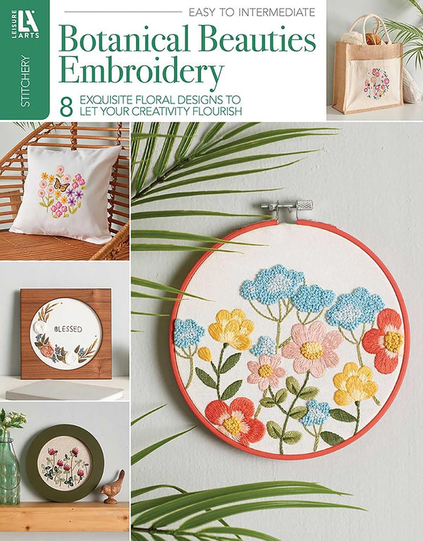 botanical beauties embroidery