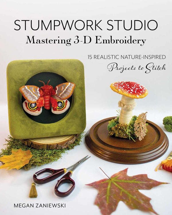 stumpwork studio-mastering 3-D embroidery - Knot Another Hat