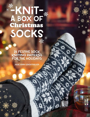 knit a box of christmas socks - Knot Another Hat