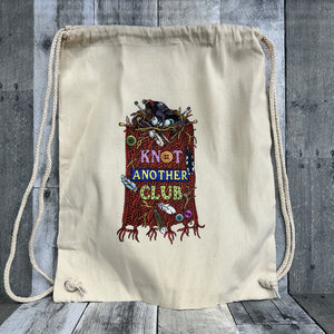 knot another club exclusive swag 2023-24 drawstring project bag - Knot Another Hat