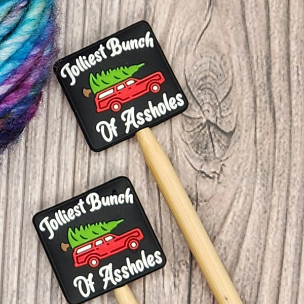 minnie & purl stitch stoppers jolliest bunch - Knot Another Hat