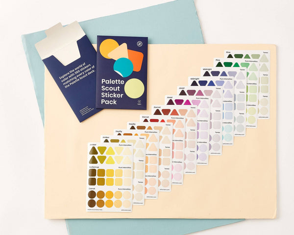 Zollie Palette Scout Sticker Pack - Knot Another Hat