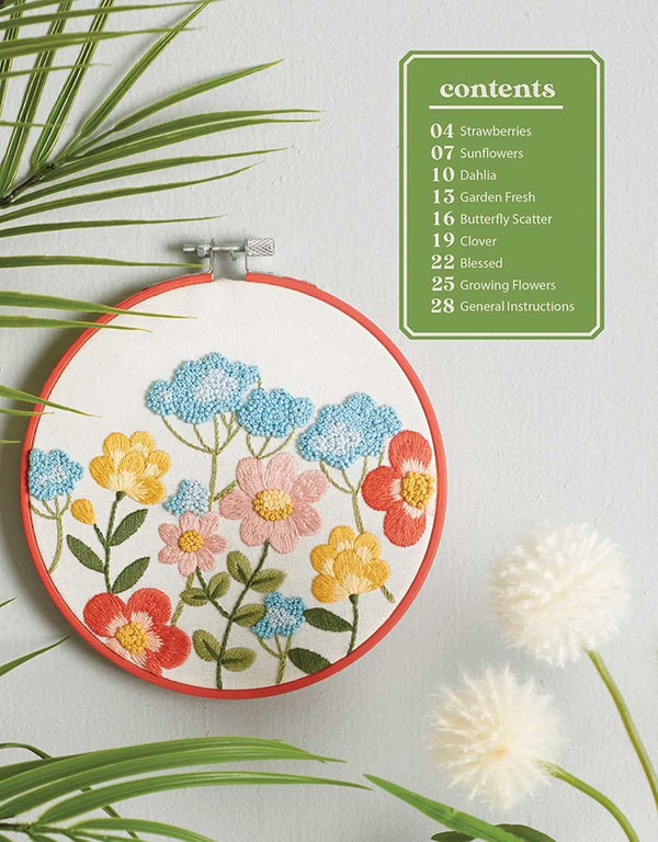 botanical beauties embroidery