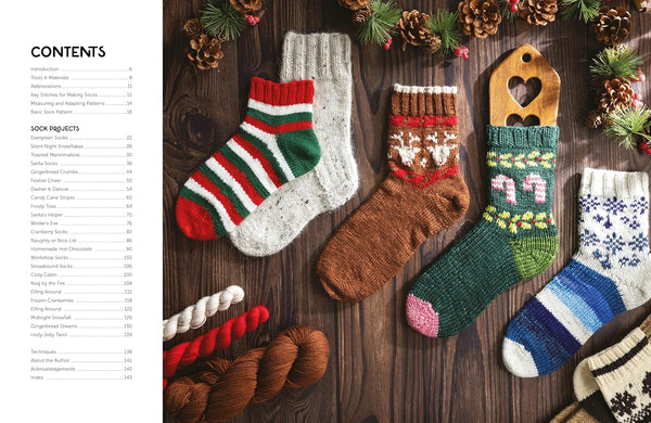 knit a box of christmas socks - Knot Another Hat