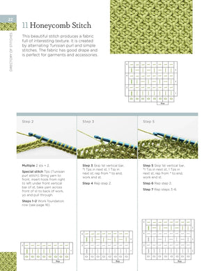 tunisian crochet stitch dictionary - Knot Another Hat