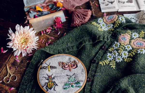 embroidery on knits