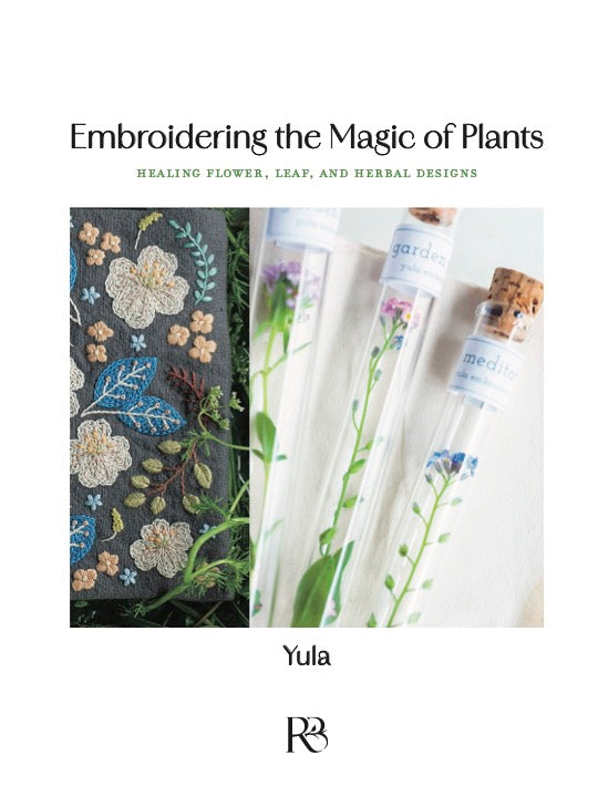 embroidering the magic of plants