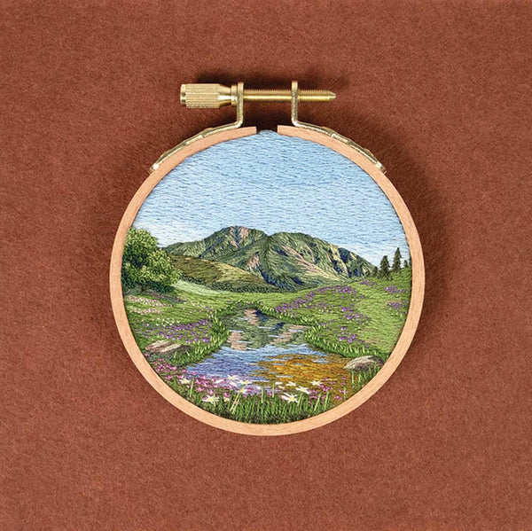 landscape embroidery