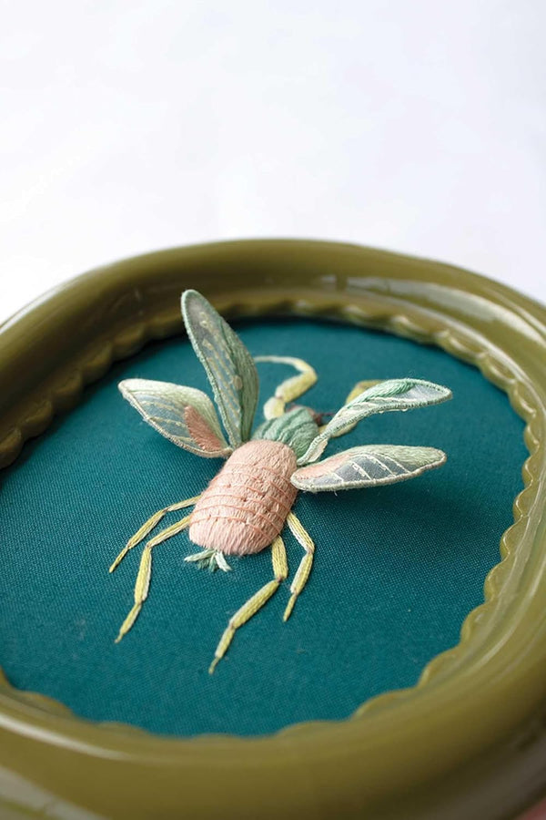 stumpwork studio-mastering 3-D embroidery - Knot Another Hat