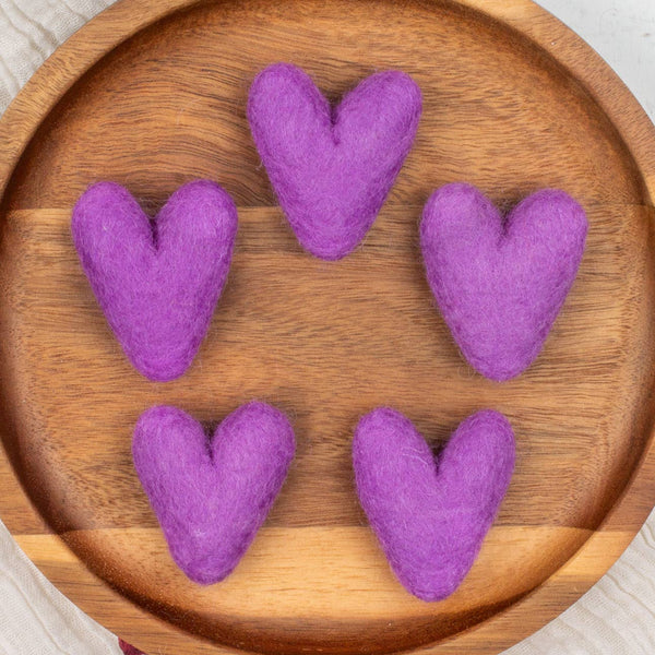 hearts eco fresheners purple - Knot Another Hat