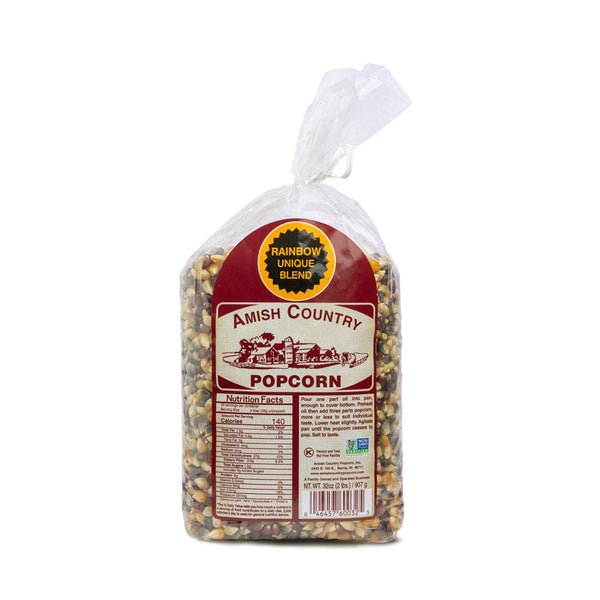 amish country popcorn 2 lb bag rainbow - Knot Another Hat