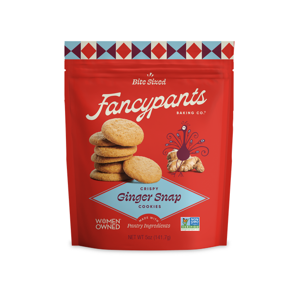 Ginger Snap Bite-Sized Cookies - Knot Another Hat