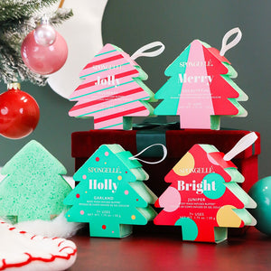 spongelle holiday tree body buffer - Knot Another Hat