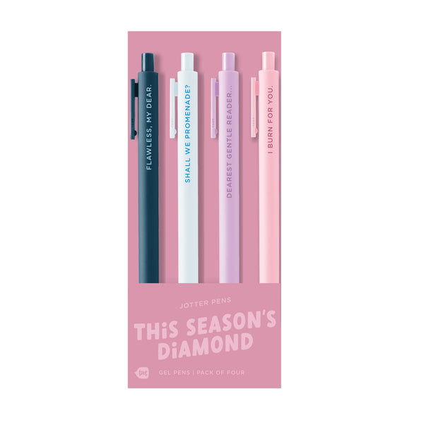 jotter pens - 4 pack this season's diamond - Knot Another Hat