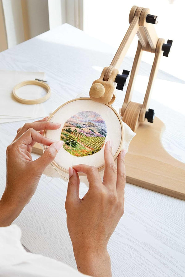 landscape embroidery