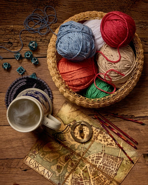 dungeons & dragons crochet - Knot Another Hat