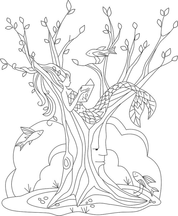 book lover's embroidery - Knot Another Hat