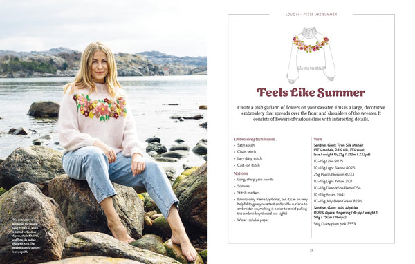 embroidered knits
