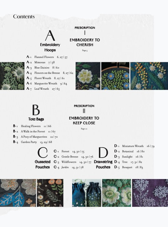 embroidering the magic of plants