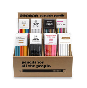 quotable pencil sets  - Knot Another Hat