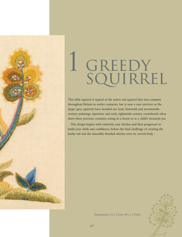 crewelwork then & now - Knot Another Hat