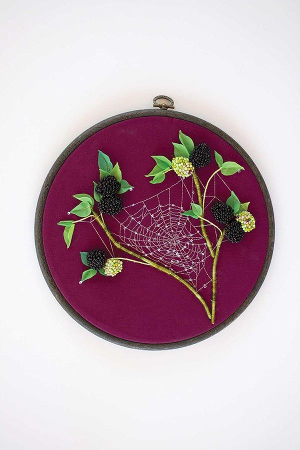 stumpwork studio-mastering 3-D embroidery - Knot Another Hat