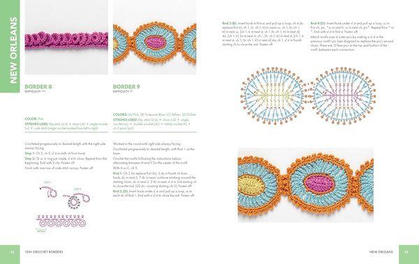 150+ crochet borders
