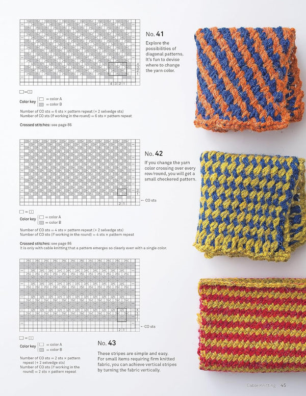 55 fantastic japanese knitting stitches  - Knot Another Hat