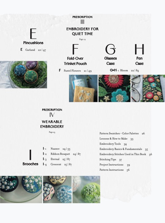 embroidering the magic of plants