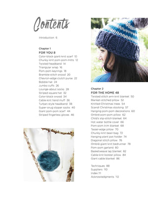 chunky knits: 35 projects to make - Knot Another Hat