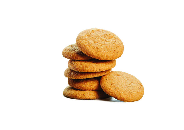 Ginger Snap Bite-Sized Cookies - Knot Another Hat