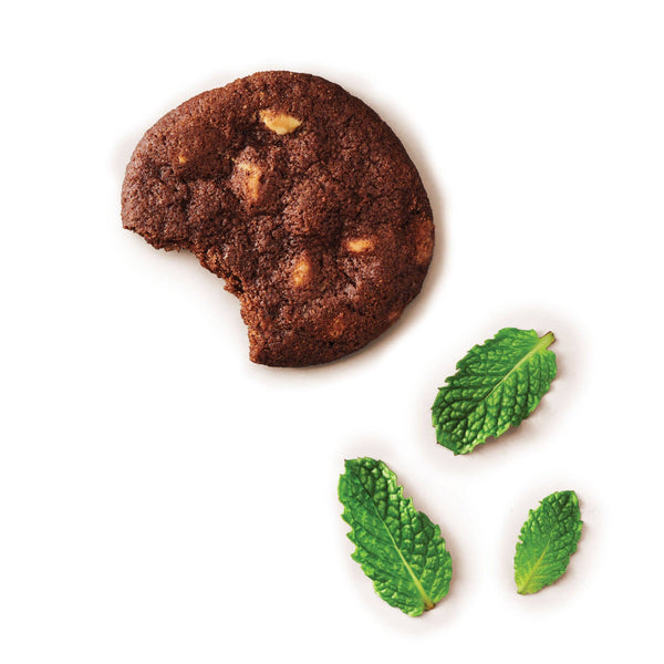 Mint Chocolate Bite-Sized Cookies - Knot Another Hat
