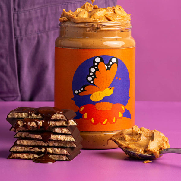 Peanut Butter-fly Truffle Bar - Knot Another Hat