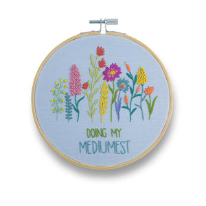 Doing My Mediumest Embroidery Kit - Knot Another Hat