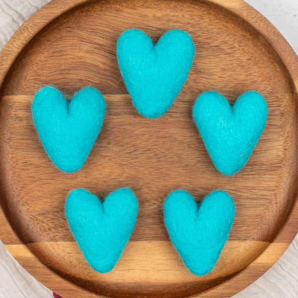 hearts eco fresheners teal - Knot Another Hat