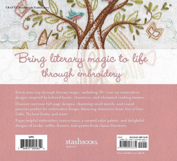 book lover's embroidery - Knot Another Hat