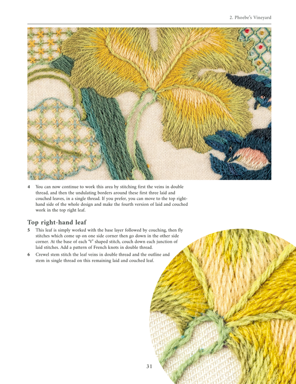 crewelwork then & now - Knot Another Hat