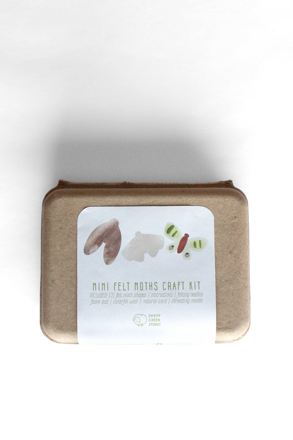 Mini Moth Felting Craft Kit - Knot Another Hat