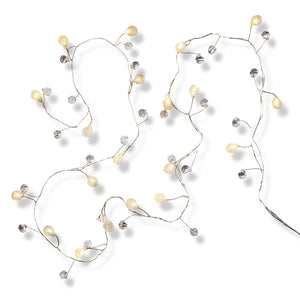 glimmer beads LED string lights - Knot Another Hat
