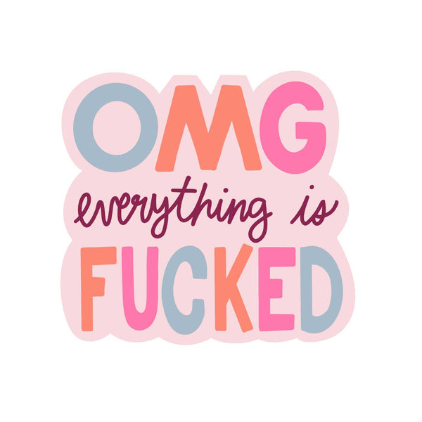 talking out of turn snarky stickers