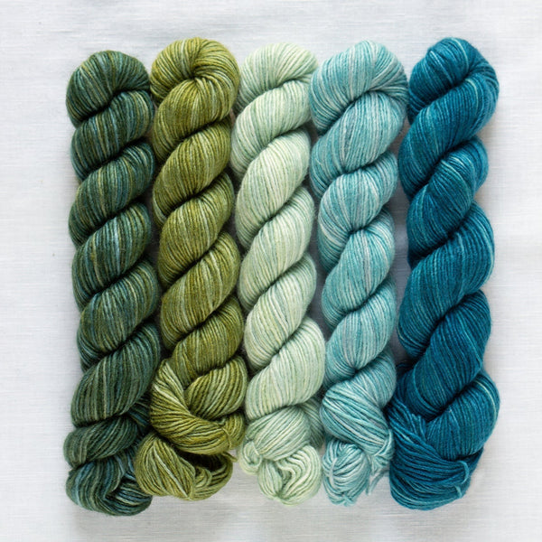 manos del uruguay fino mini set flora - Knot Another Hat
