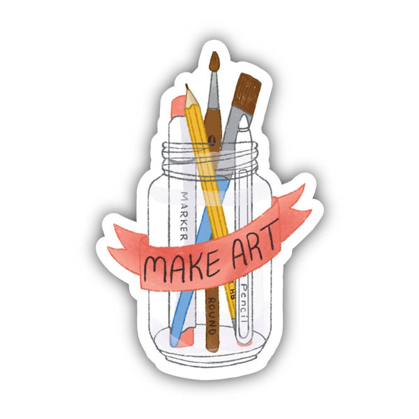 Make Art Sticker - Knot Another Hat