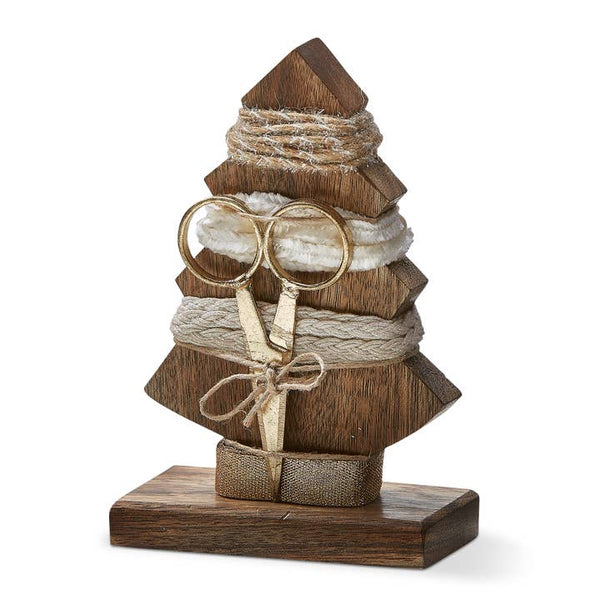 ribbon tree with scissors - Knot Another Hat